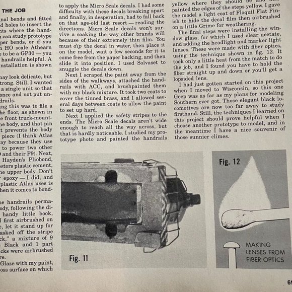 Model Railroader Magazine Back Issue October 1979 Vol 46 No 10 Cecil Mining Co u - Picture 6 of 7